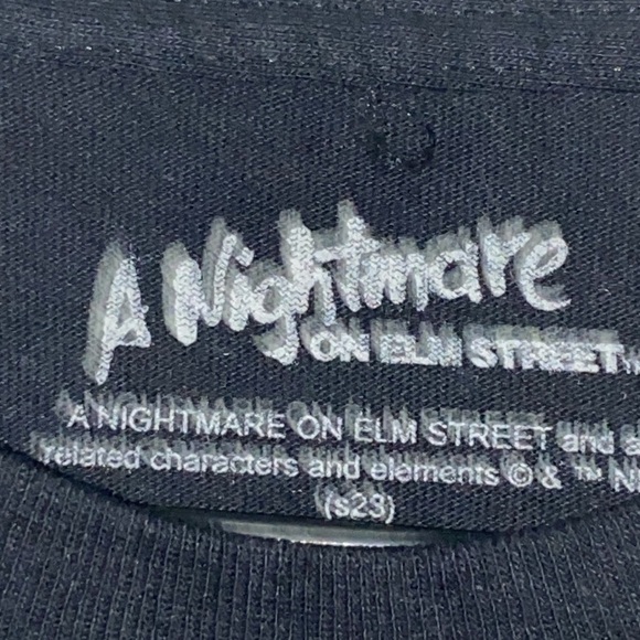 NWT Nightmare On Elm Street The Dreamer Black Graphic T-Shirt size XLT TALL - Picture 3 of 9